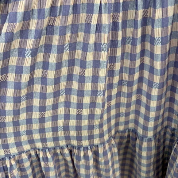 Hyacinth House Tuckernuck Sutton Purple Pink Gingham Mini Dress Size Small - Picture 14 of 15